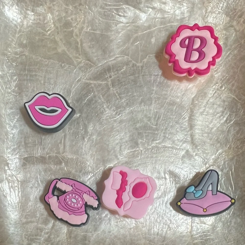 Barbiecore Croc shoe or bracelet charms NWOT